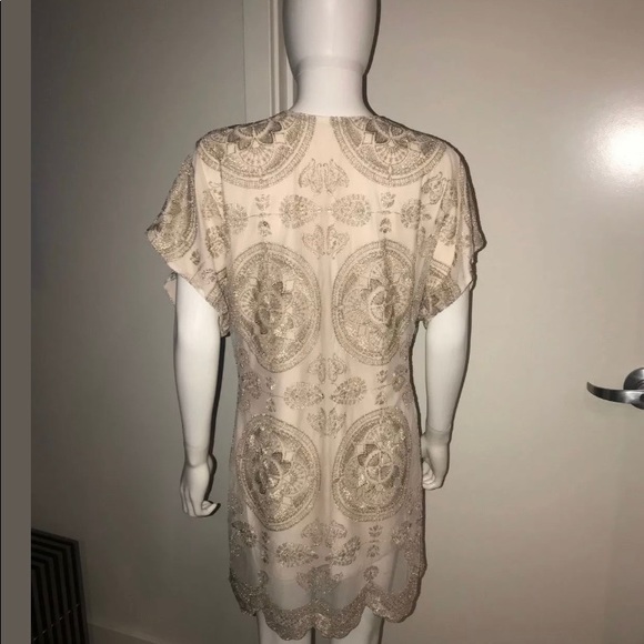 JENS PIRATE BOOTY Sun T gold natural mandala dress - Picture 5 of 7